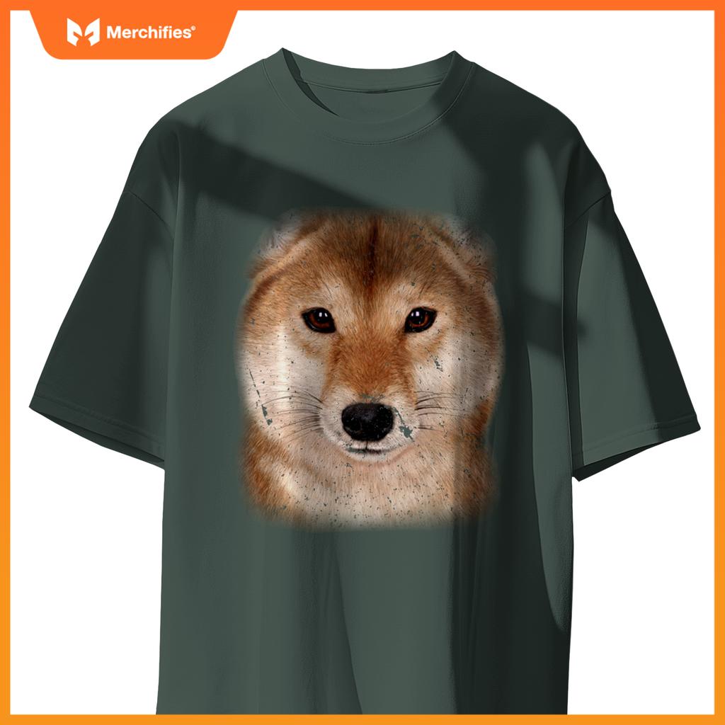 Shiba Inu Face, Japanese Breed Dog T-Shirt