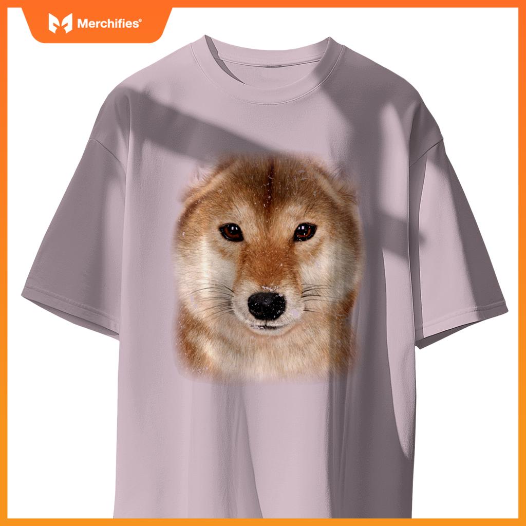 Shiba Inu Face, Japanese Breed Dog T-Shirt