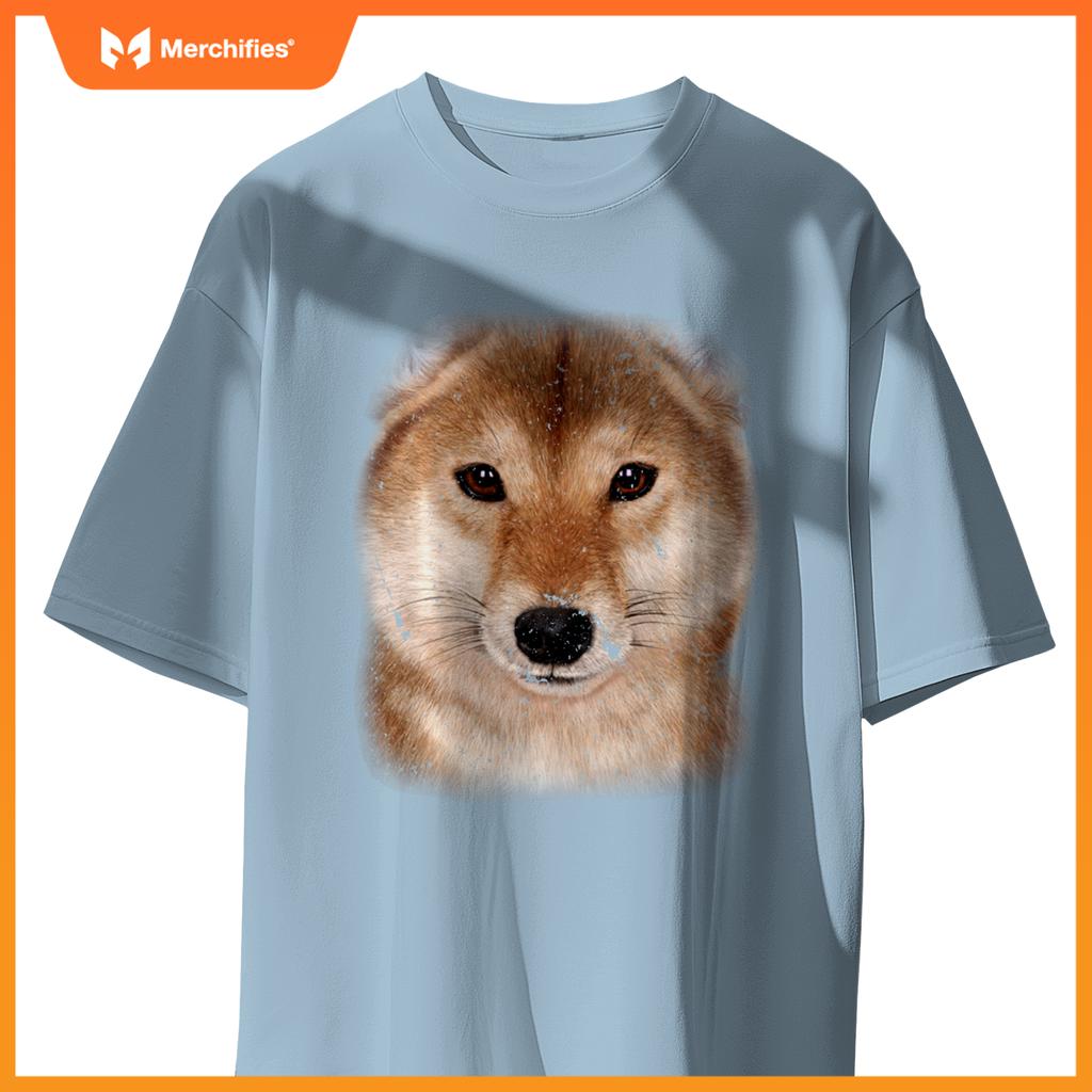 Shiba Inu Face, Japanese Breed Dog T-Shirt