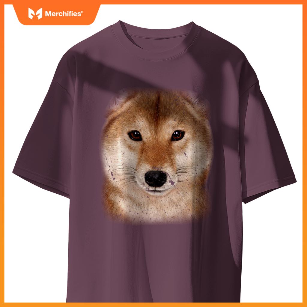 Shiba Inu Face, Japanese Breed Dog T-Shirt