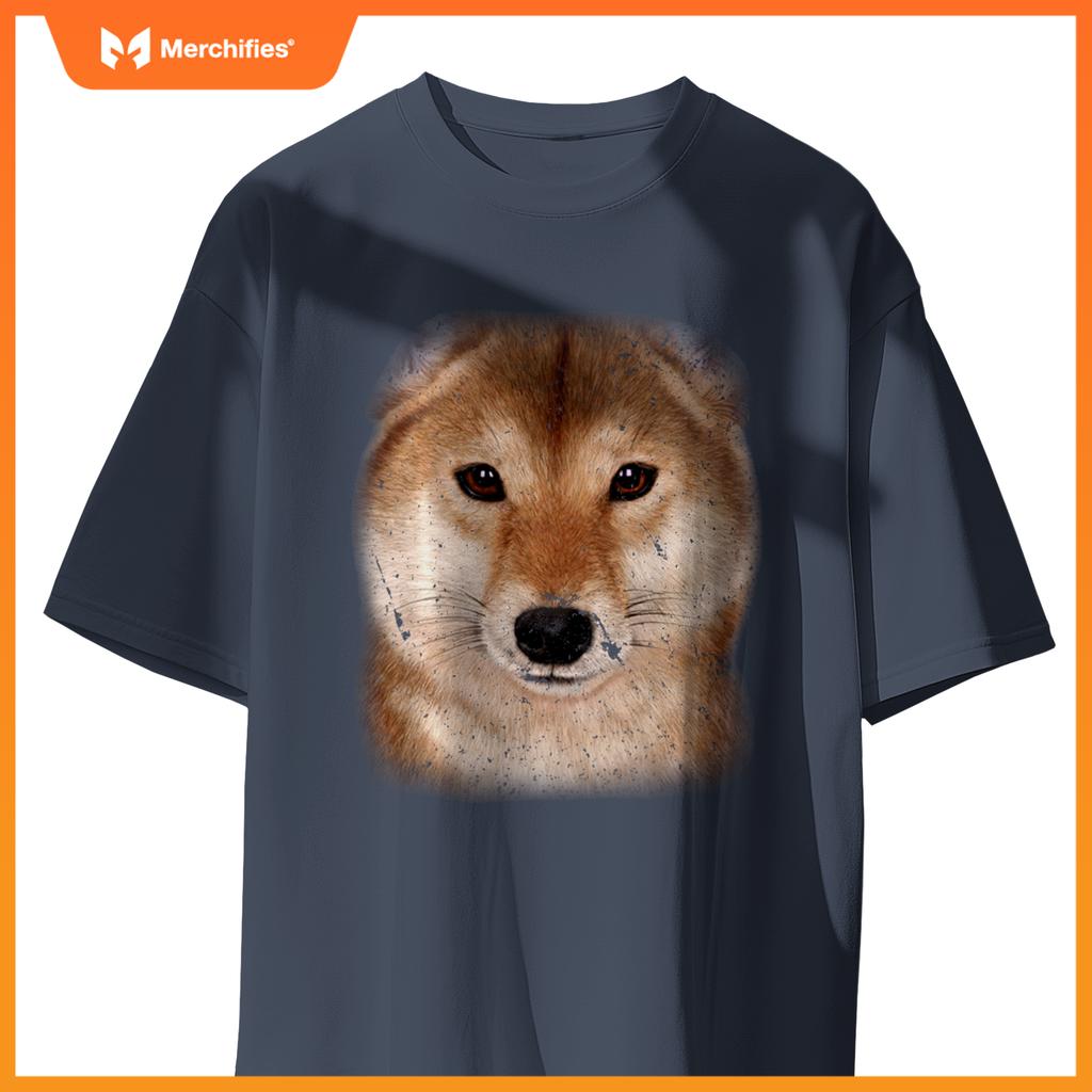Shiba Inu Face, Japanese Breed Dog T-Shirt