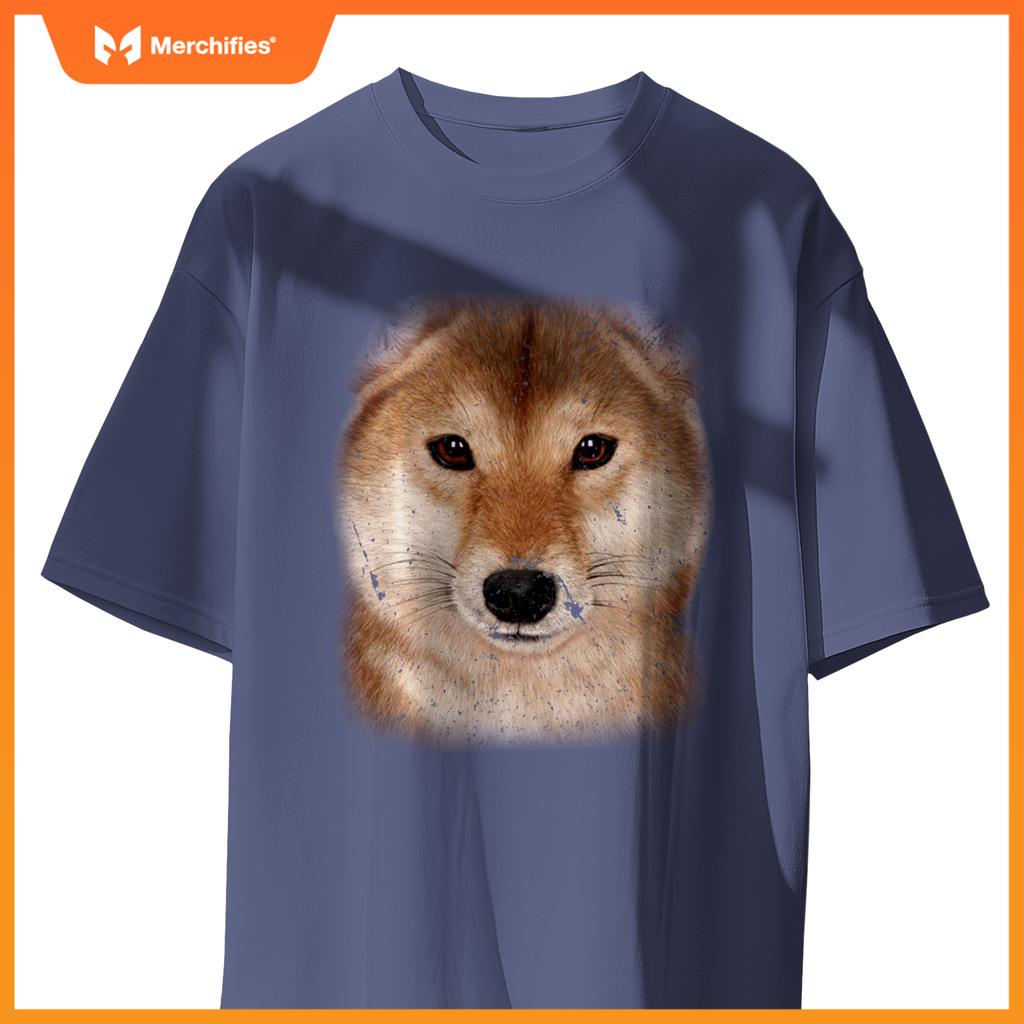 Shiba Inu Face, Japanese Breed Dog T-Shirt