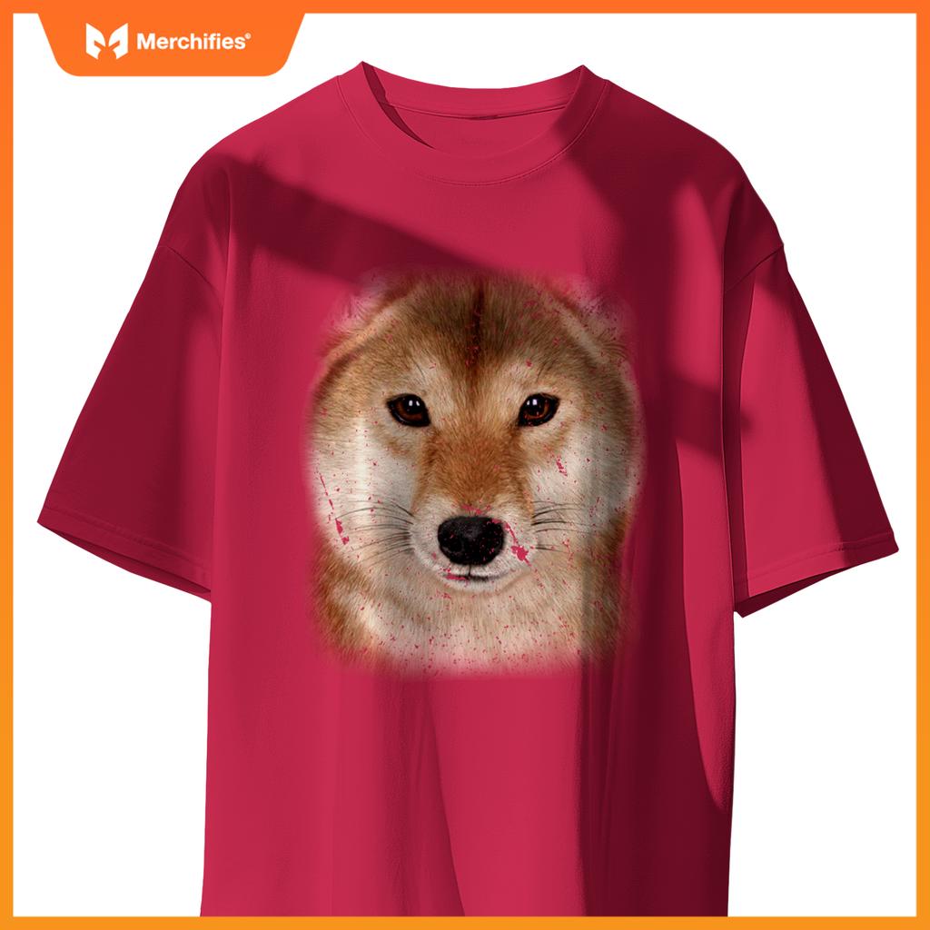 Shiba Inu Face, Japanese Breed Dog T-Shirt
