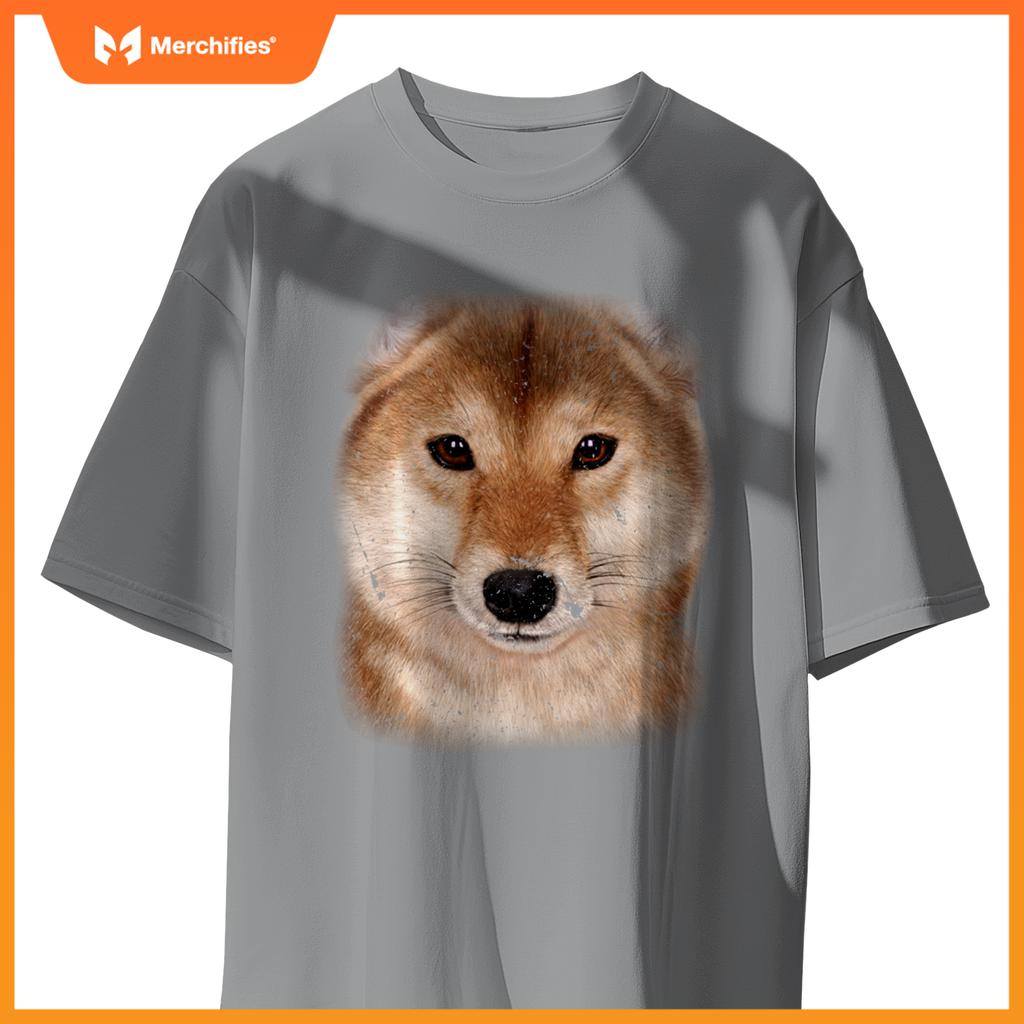 Shiba Inu Face, Japanese Breed Dog T-Shirt