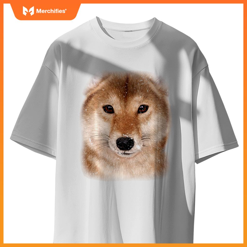 Shiba Inu Face, Japanese Breed Dog T-Shirt