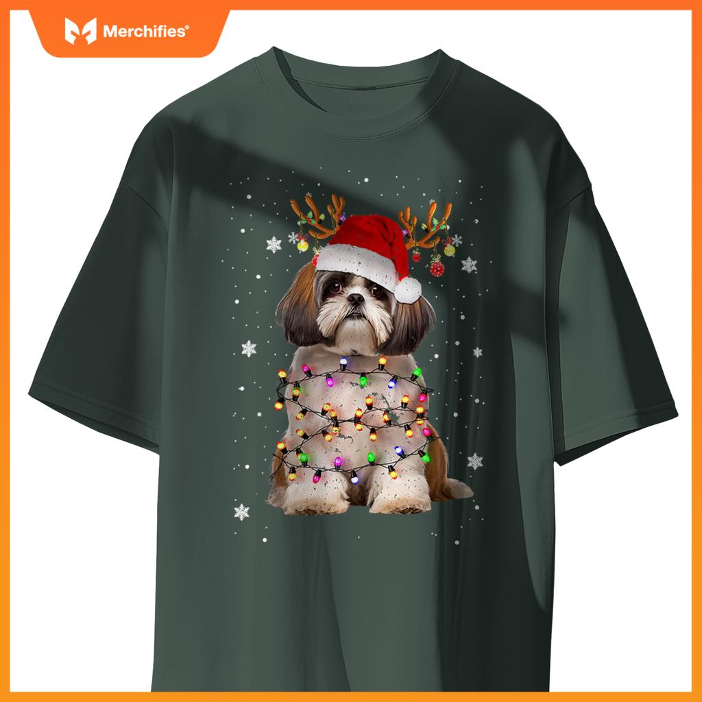 Shih Tzu dog Shih Tzu Christmas T-Shirt