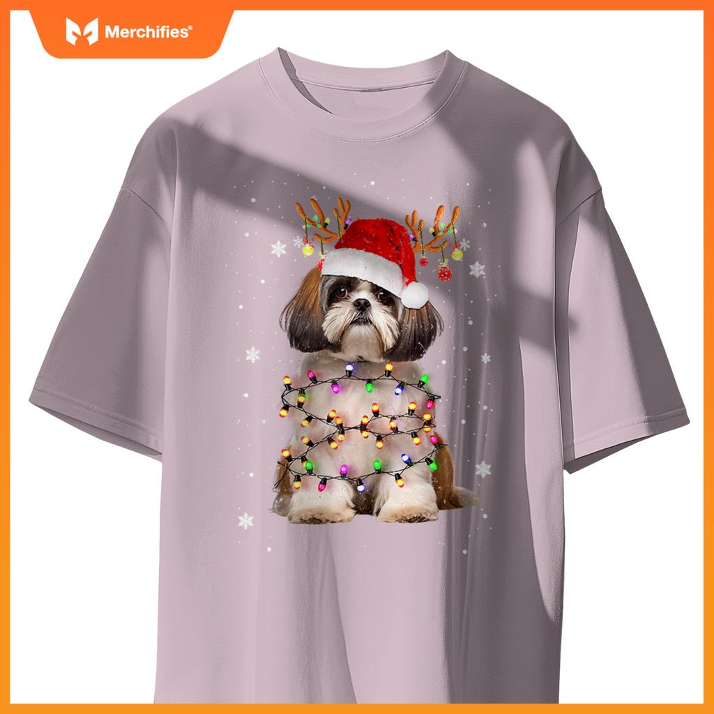 Shih Tzu dog Shih Tzu Christmas T-Shirt