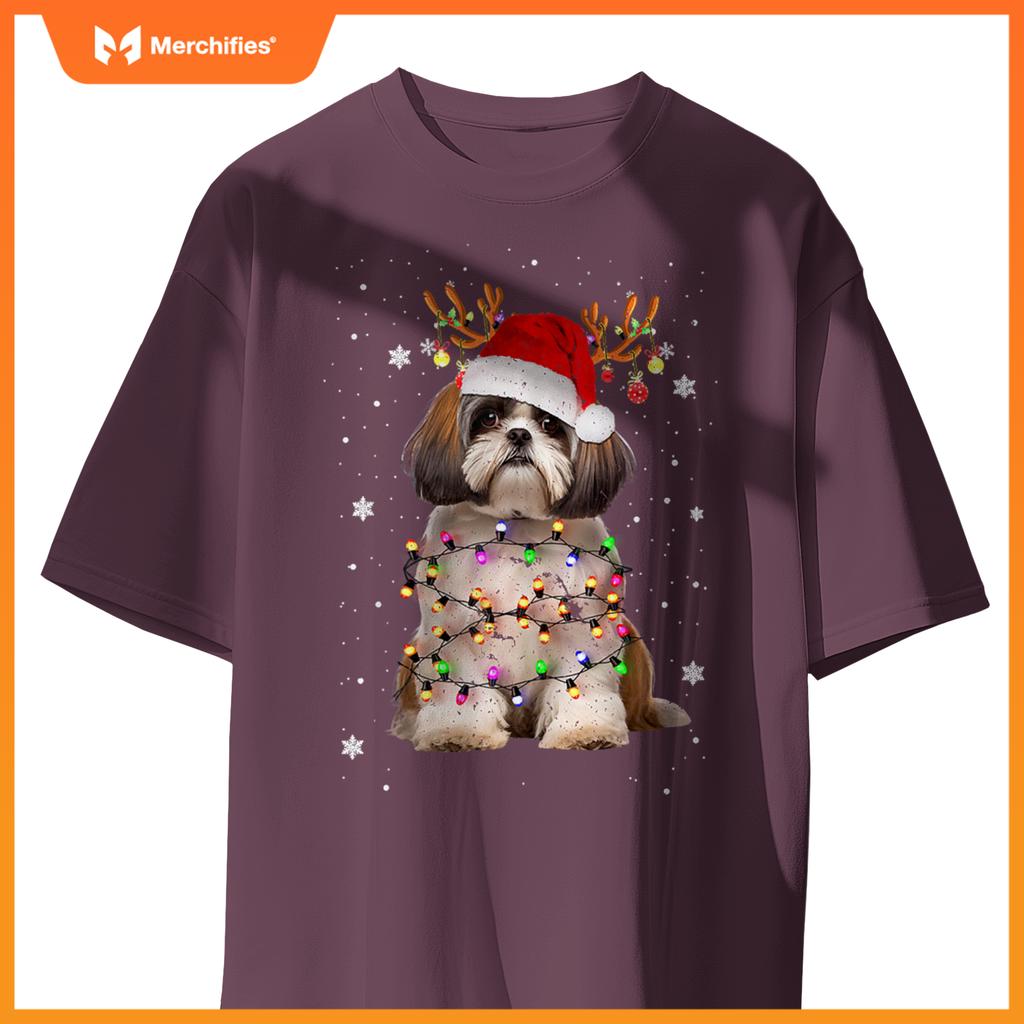 Shih Tzu dog Shih Tzu Christmas T-Shirt