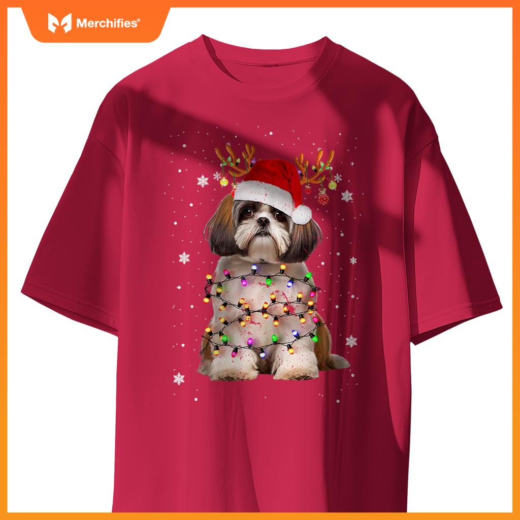 Shih Tzu dog Shih Tzu Christmas T-Shirt