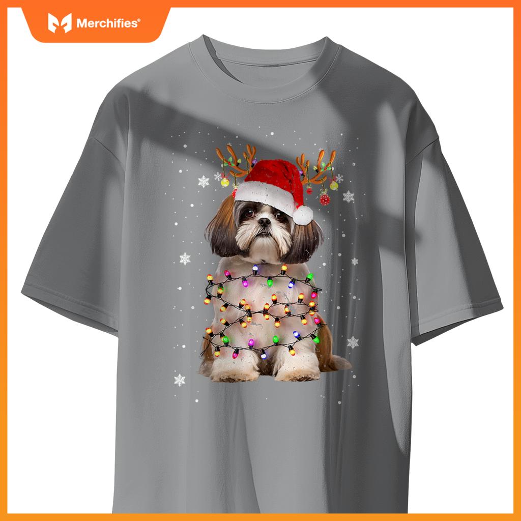 Shih Tzu dog Shih Tzu Christmas T-Shirt
