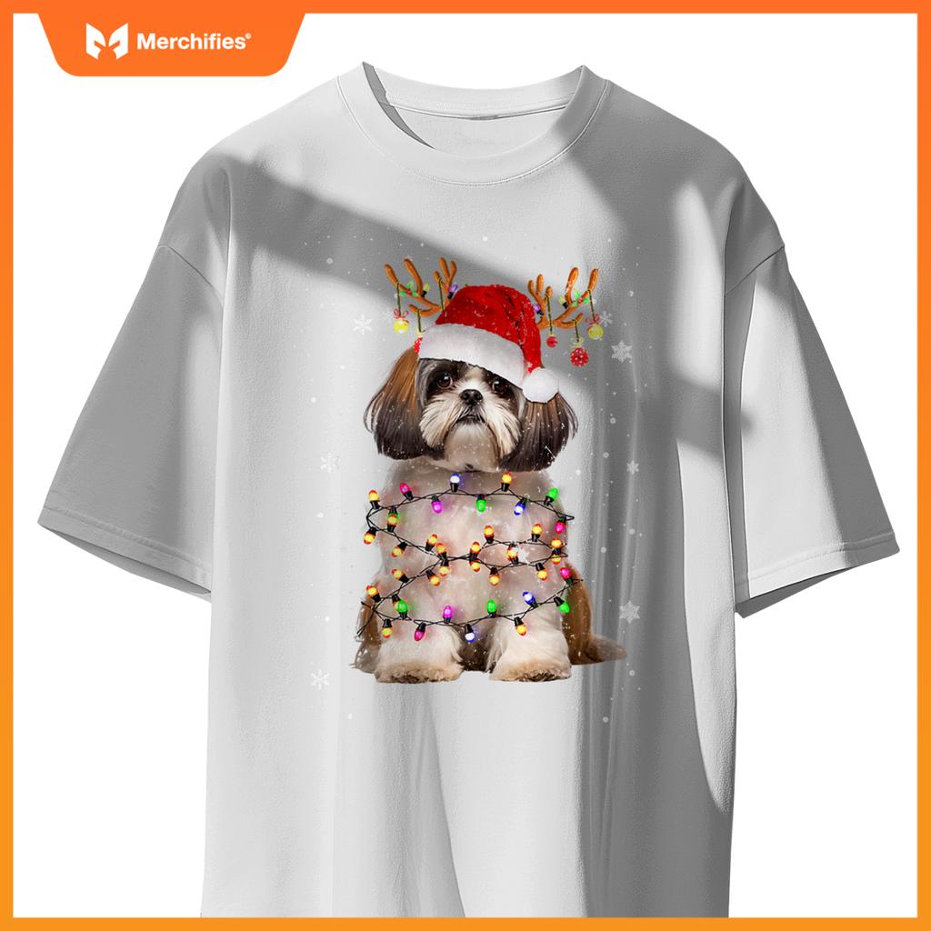 Shih Tzu dog Shih Tzu Christmas T-Shirt