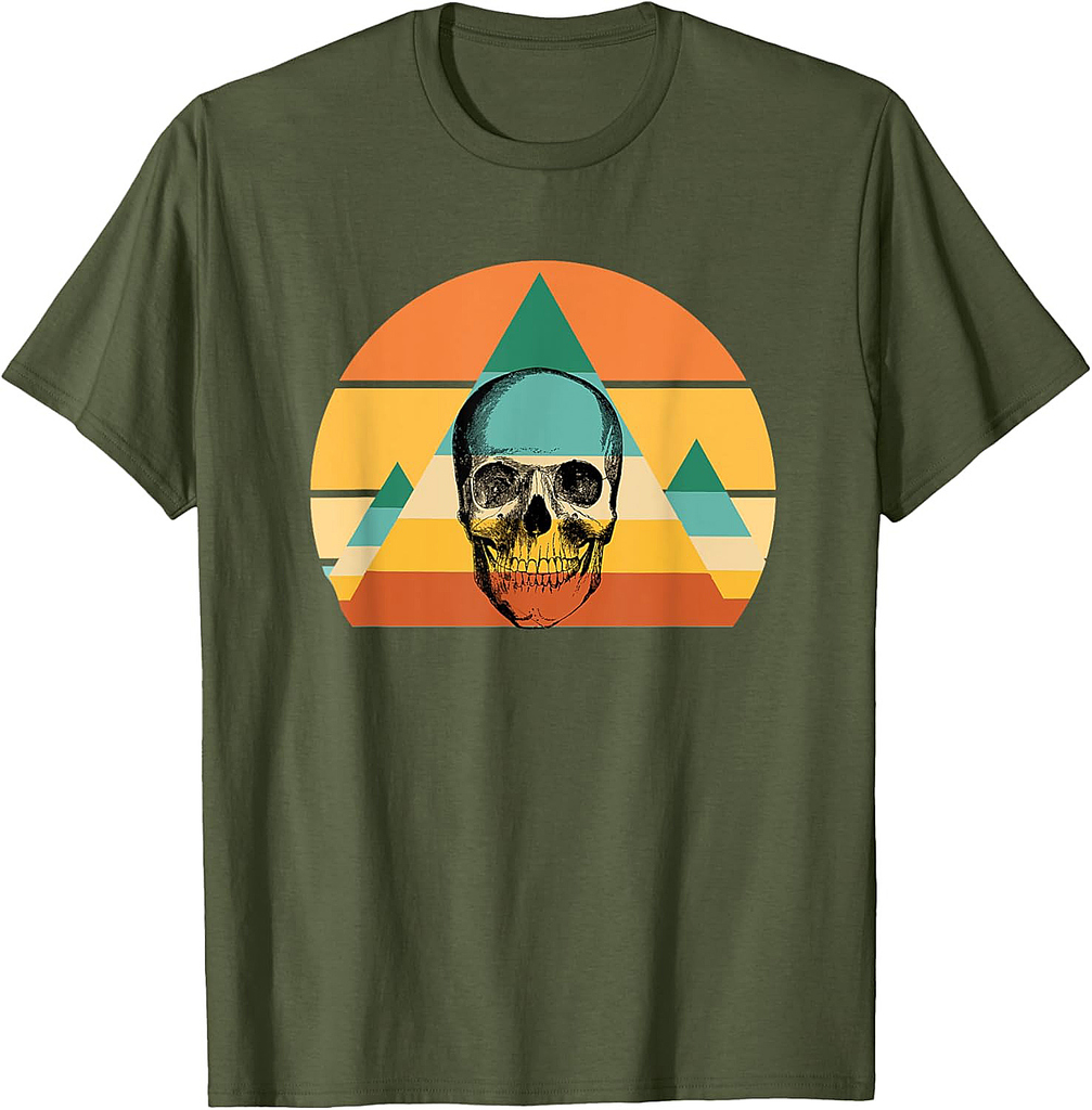 Skull Skeleton Osteology Macabre Morbid Halloween Spooky T-Shirt