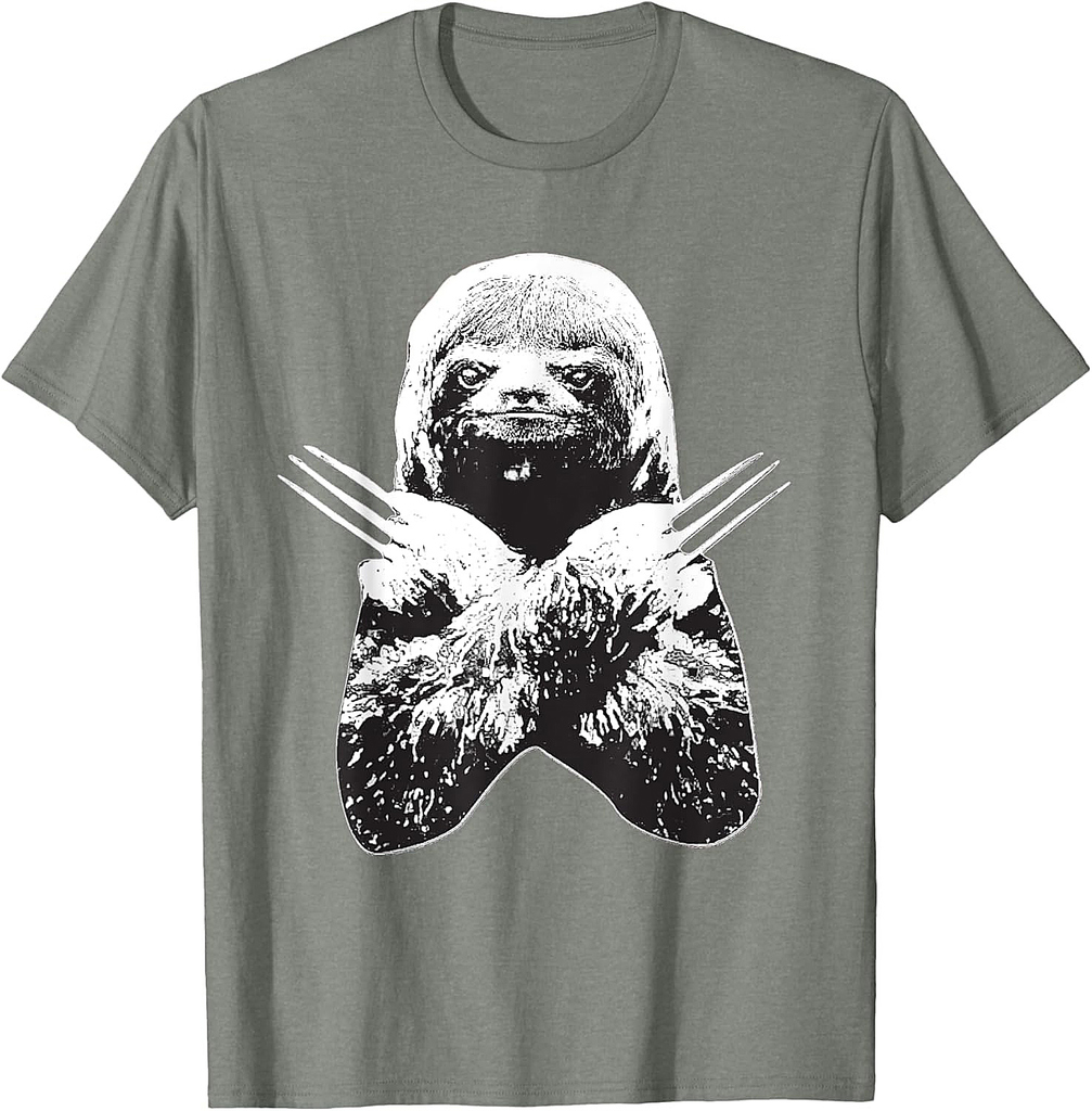 Sloth Slotherine Halloween Costume Graphic Fighting T-Shirt