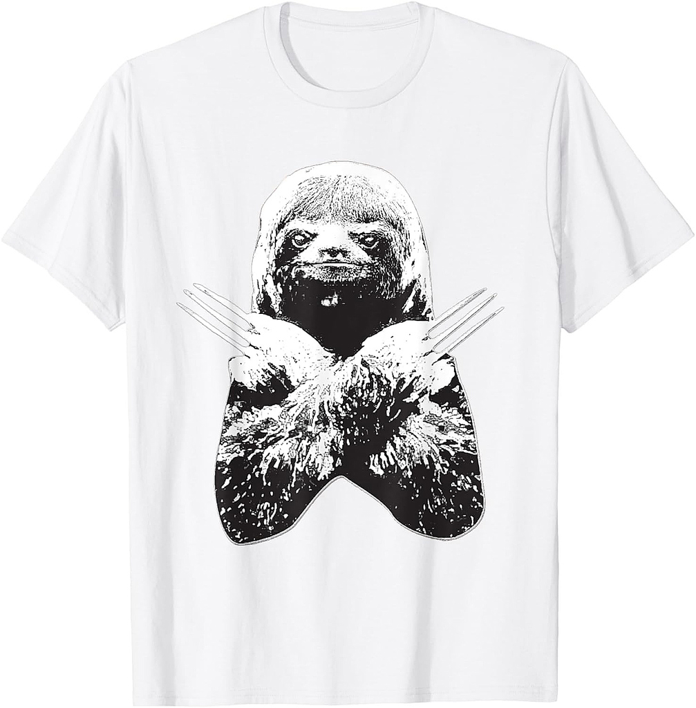 Sloth Slotherine Halloween Costume Graphic Fighting T-Shirt