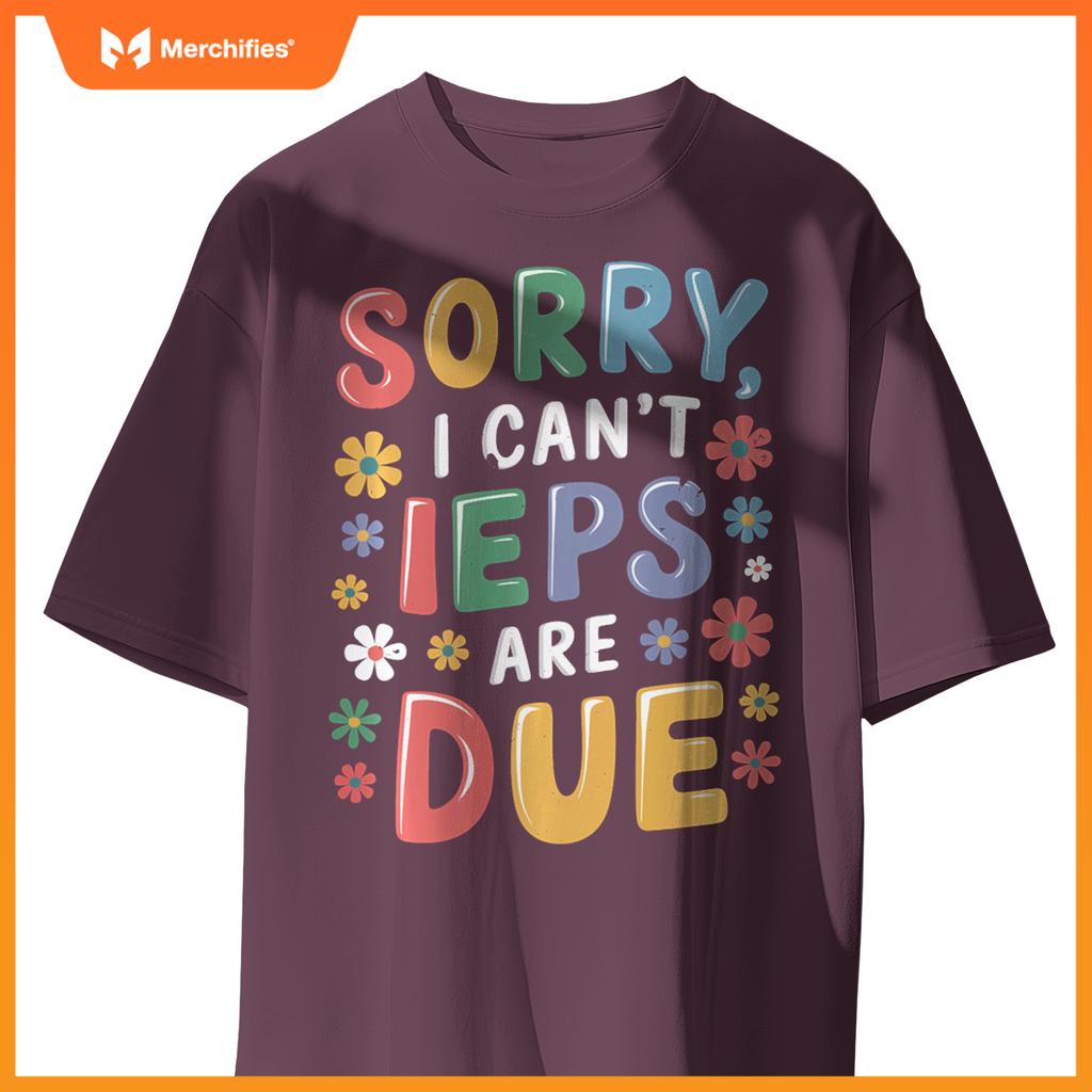 Special Education SPED Teacher Sorry I Can't IEPS Are Due