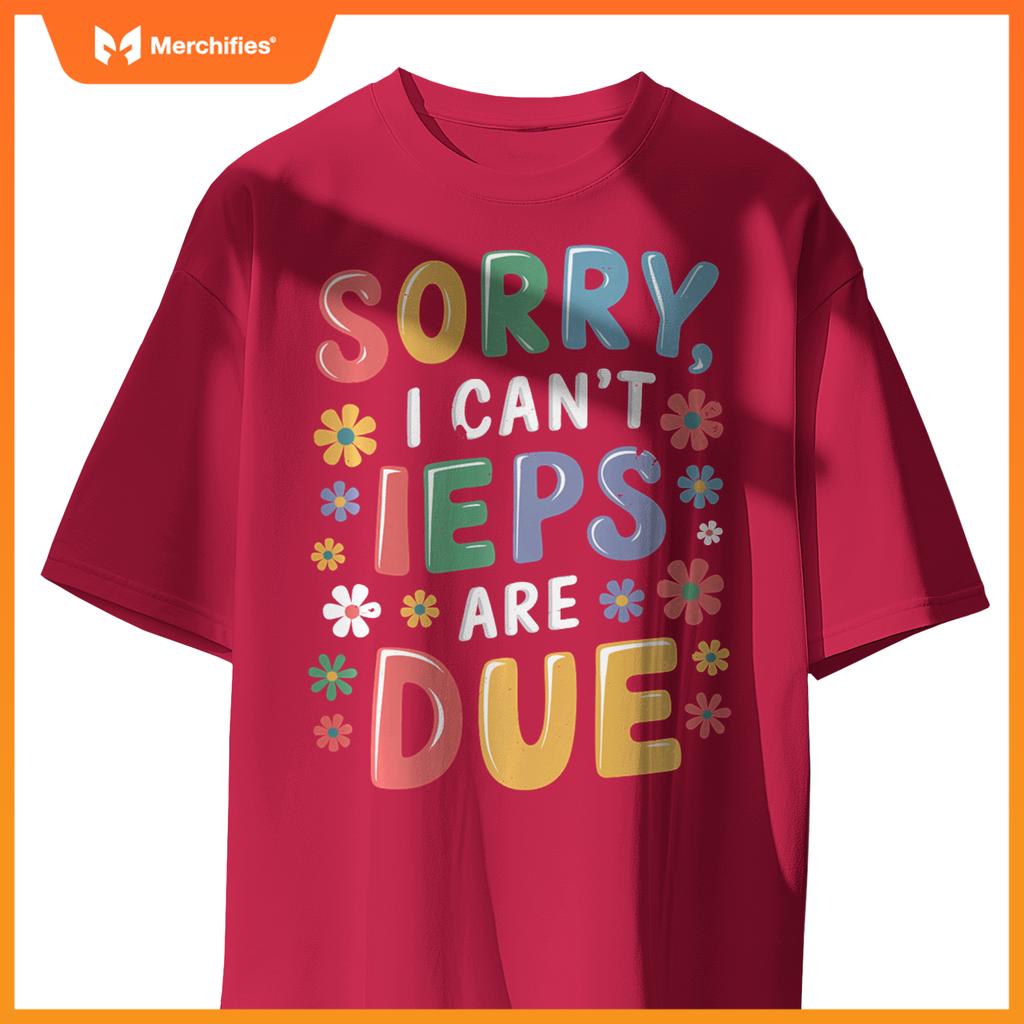 Special Education SPED Teacher Sorry I Can't IEPS Are Due