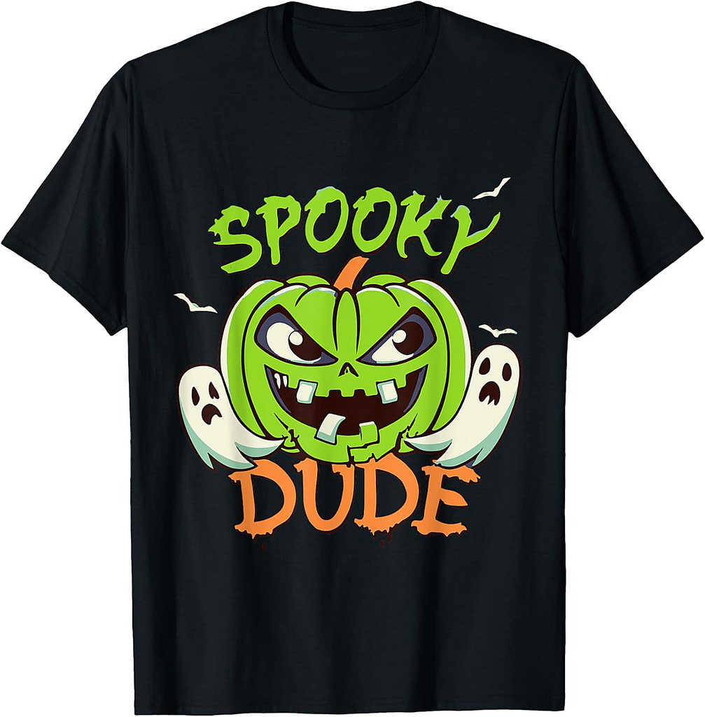 Spooky Dude Halloween T-Shirt