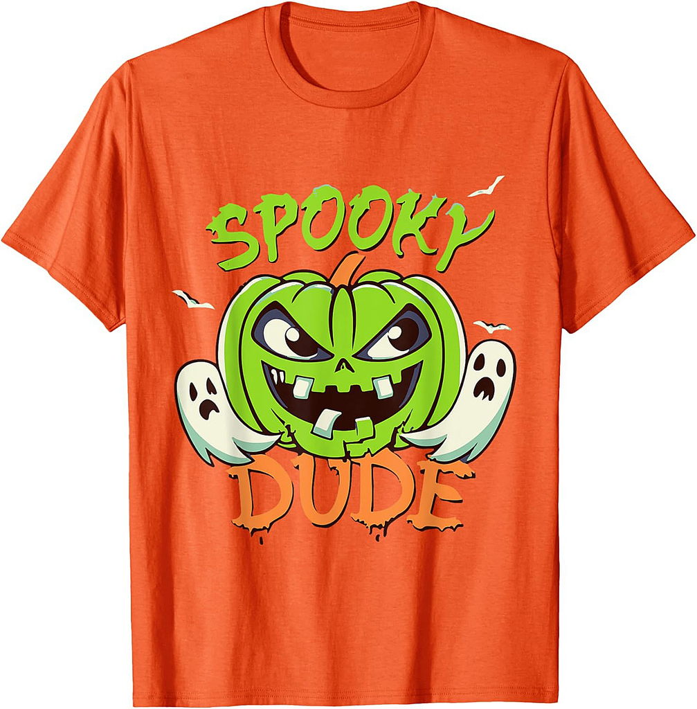 Spooky Dude Halloween T-Shirt