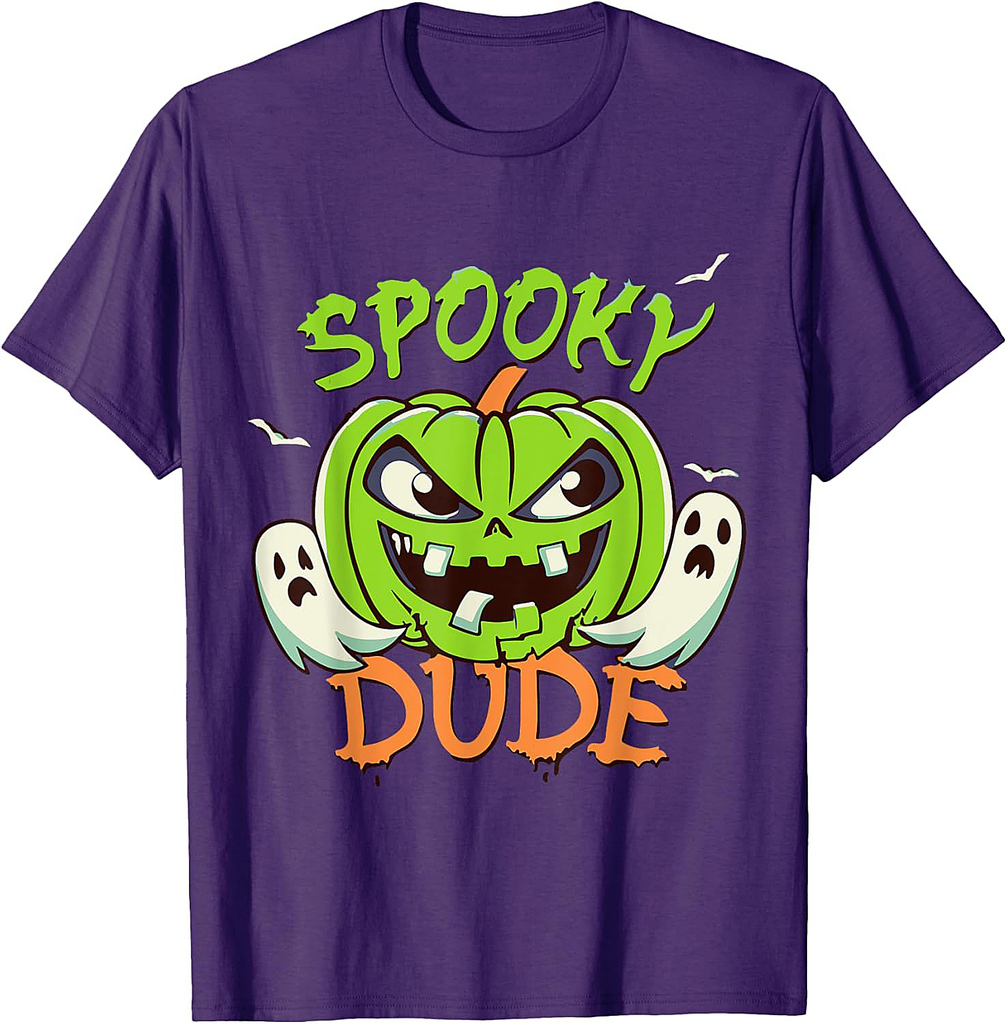 Spooky Dude Halloween T-Shirt
