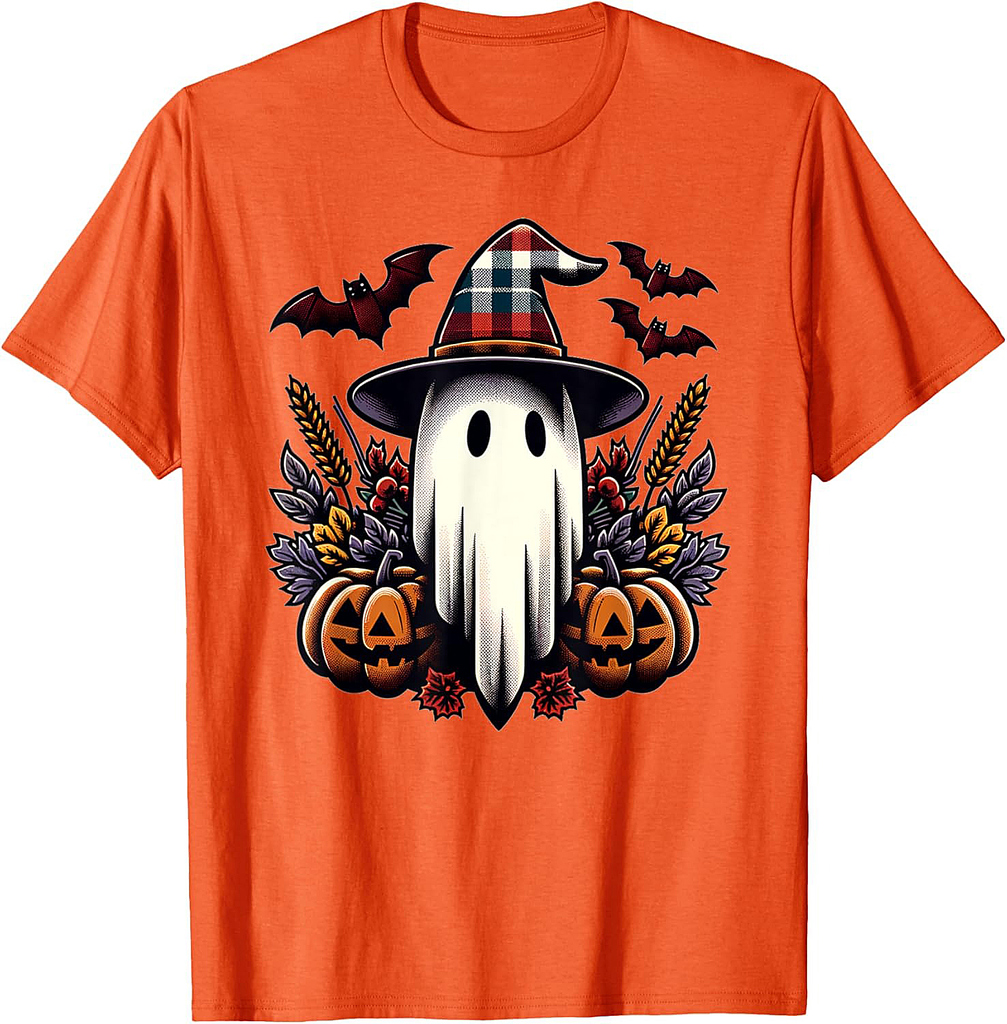 Spooky Halloween Ghost Cute Halloween Costume T-Shirt