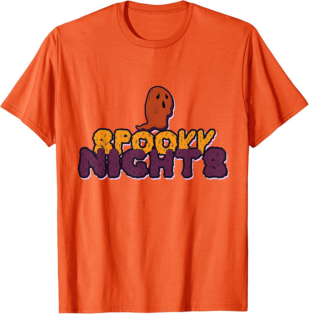 Spooky Nights Ghost Party on Halloween T-Shirt