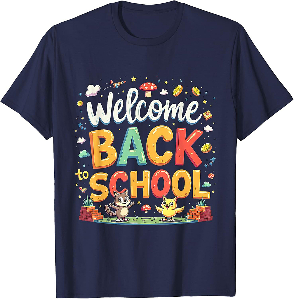 Students Funny Welcome Back To School Teacher T-Shirt