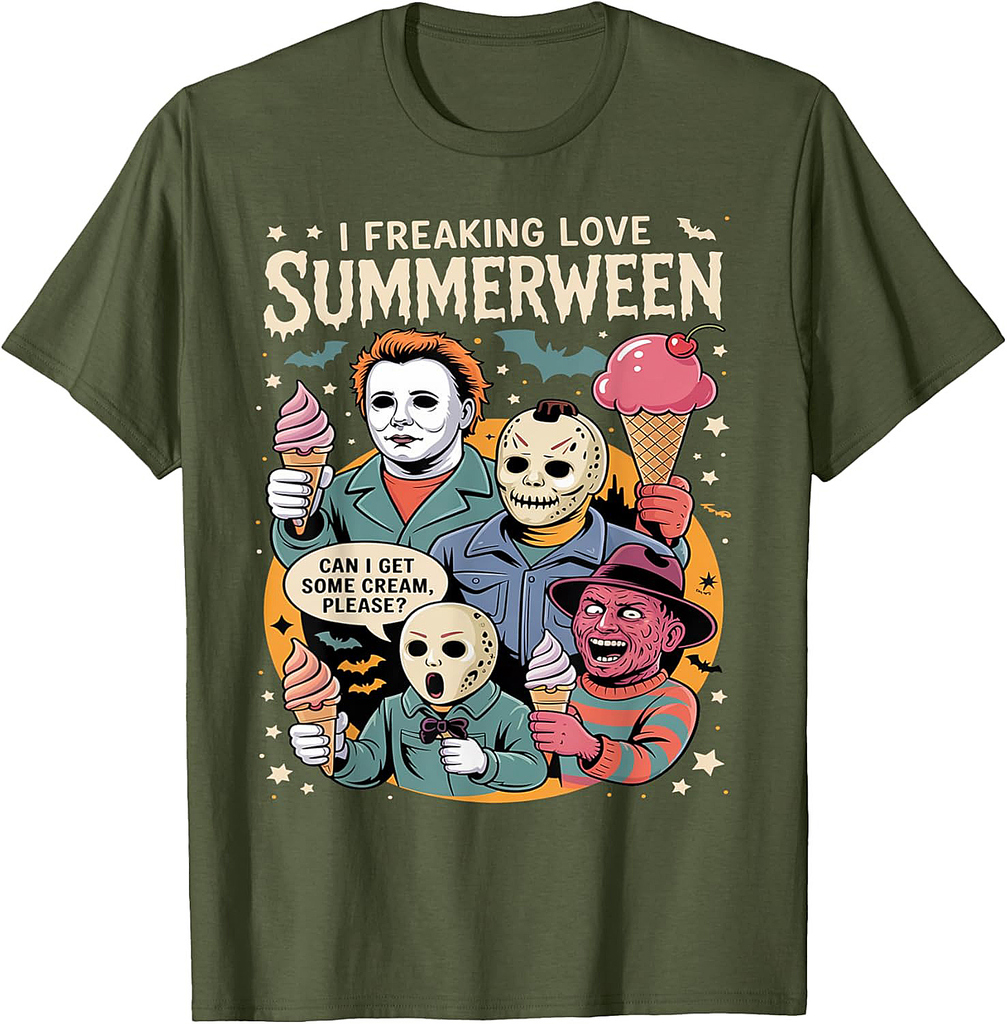 Summerween Spooky Summer summerween party Halloween Summer T-Shirt