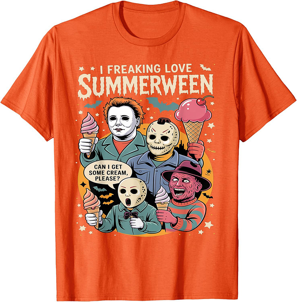 Summerween Spooky Summer summerween party Halloween Summer T-Shirt