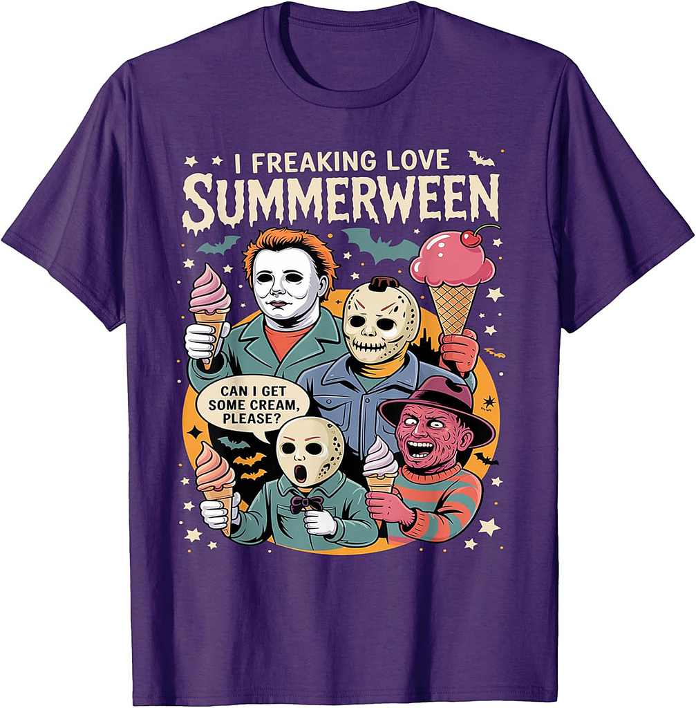 Summerween Spooky Summer summerween party Halloween Summer T-Shirt