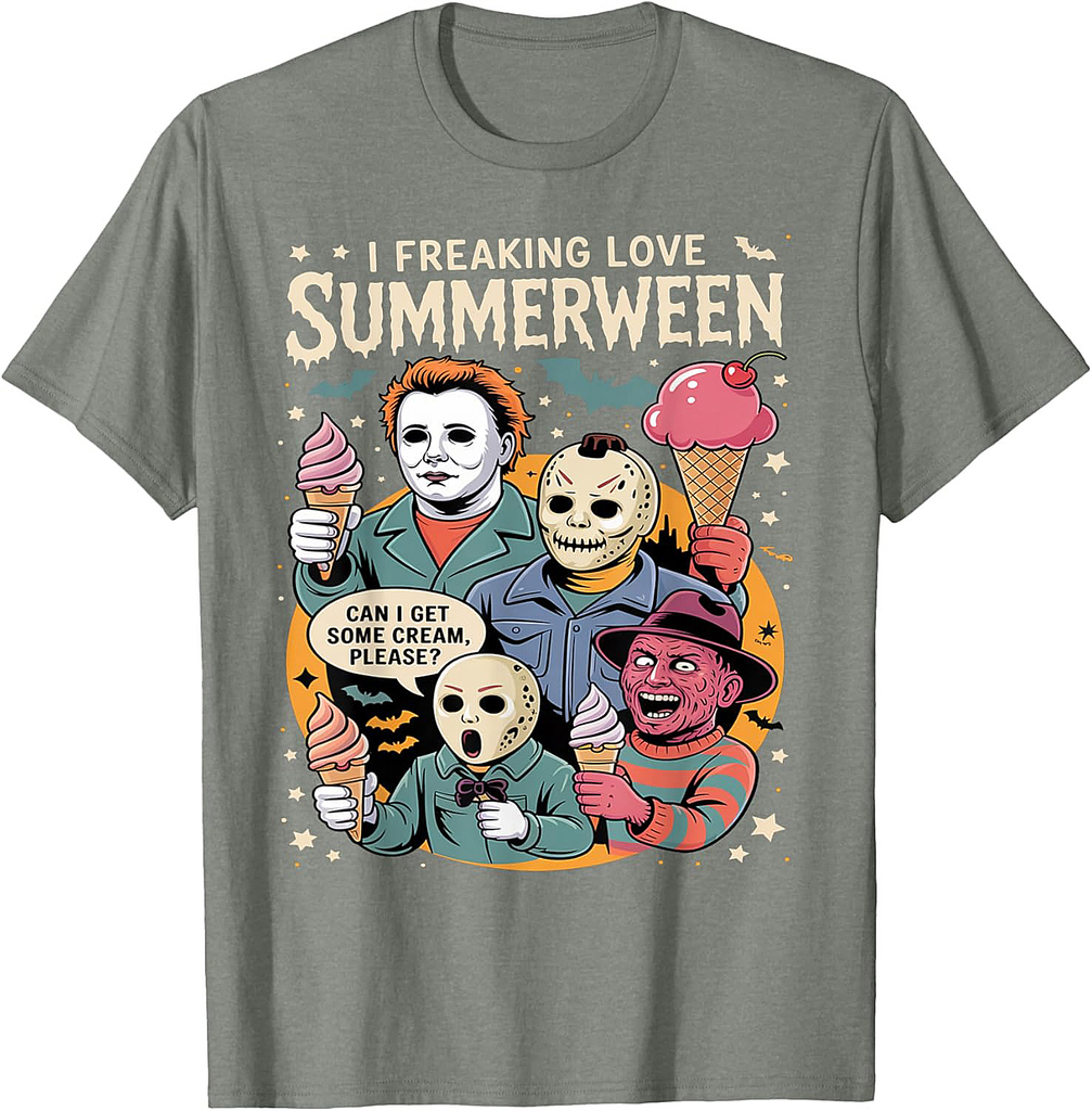 Summerween Spooky Summer summerween party Halloween Summer T-Shirt