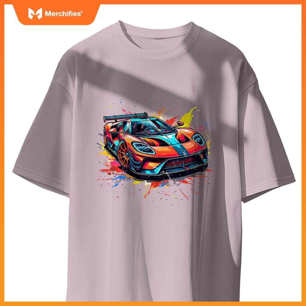 Supercar Exotic Sports Car Concept Car Poster Style Graphic T-Shirt