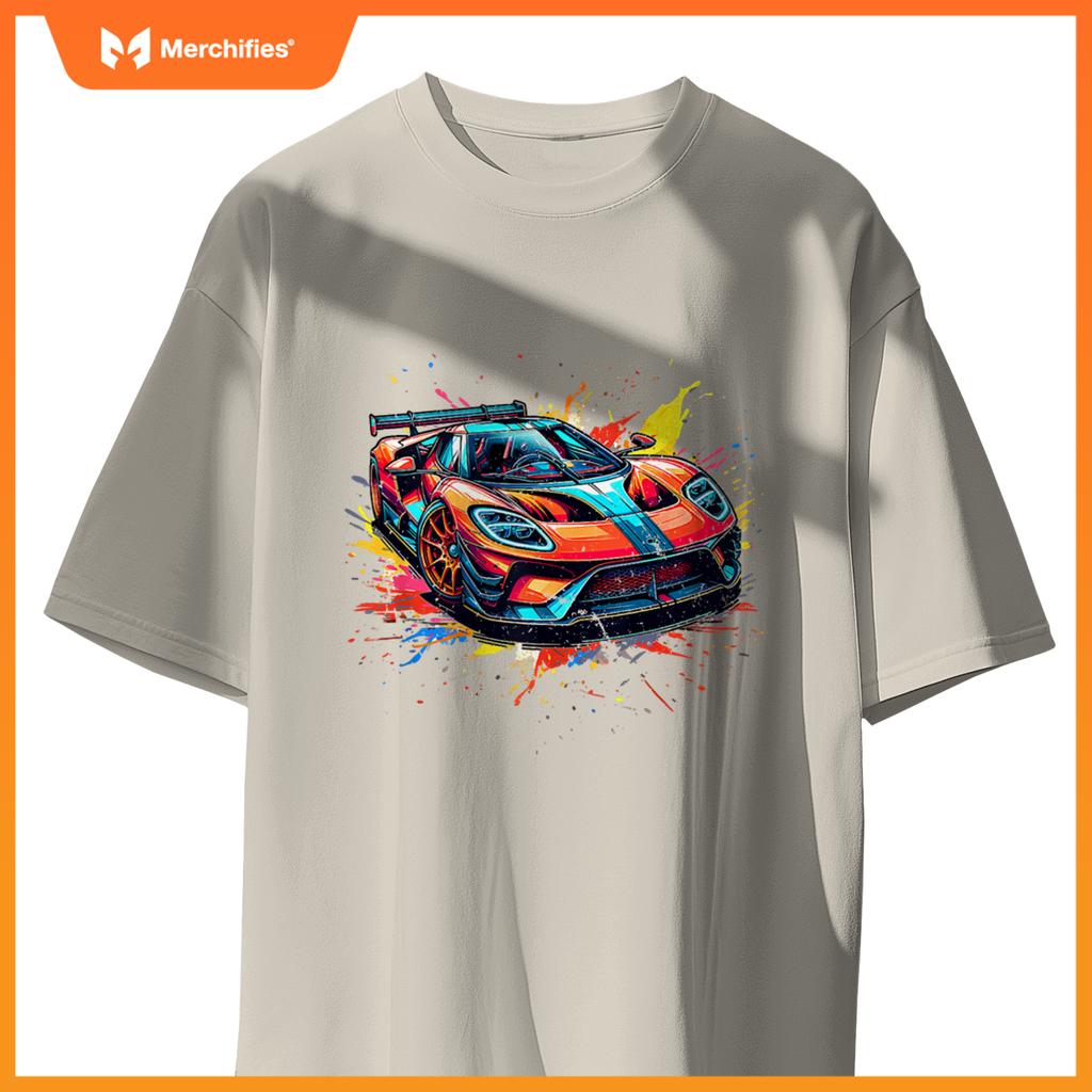 Supercar Exotic Sports Car Concept Car Poster Style Graphic T-Shirt