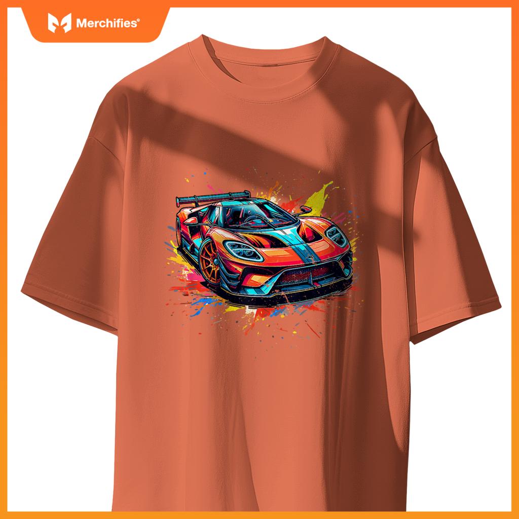 Supercar Exotic Sports Car Concept Car Poster Style Graphic T-Shirt