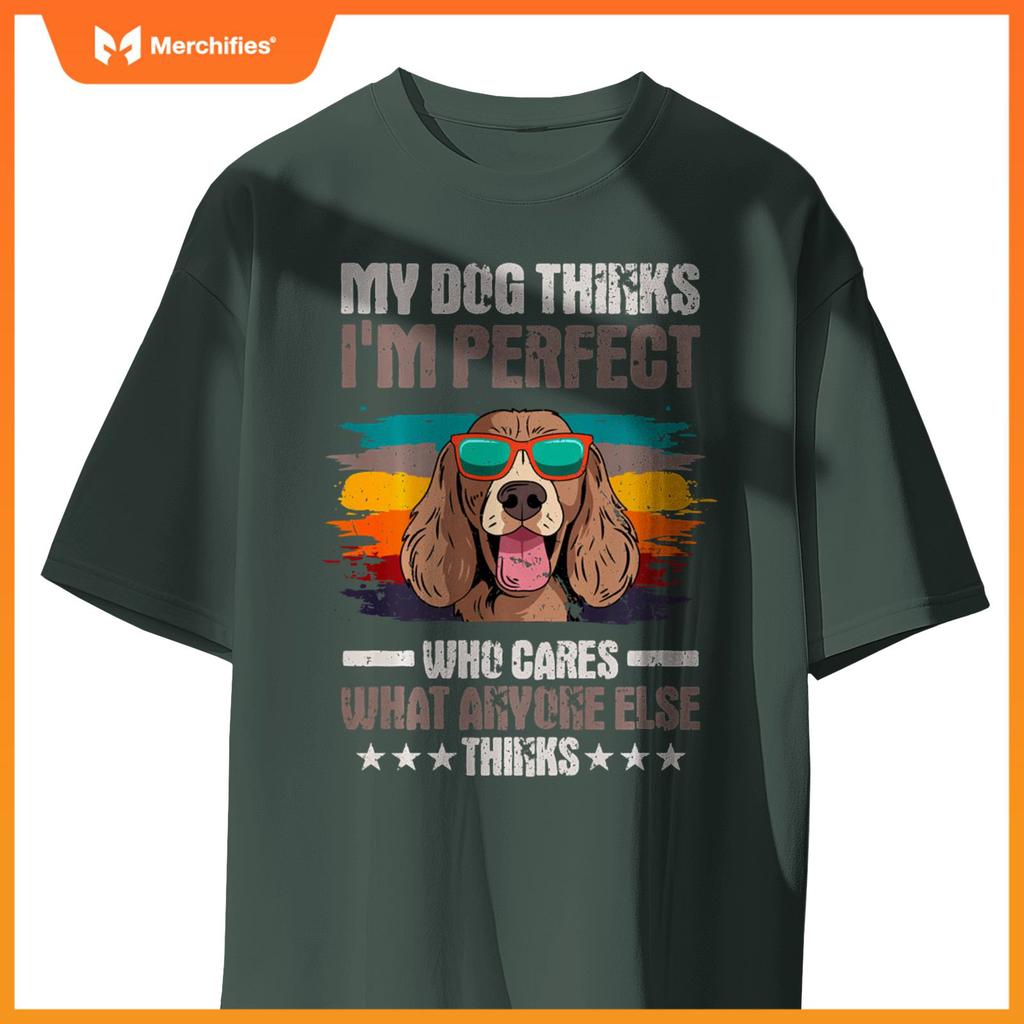 Sussex Spaniel Dog Lover Retro Vintage Fur Parent Breeder T-Shirt