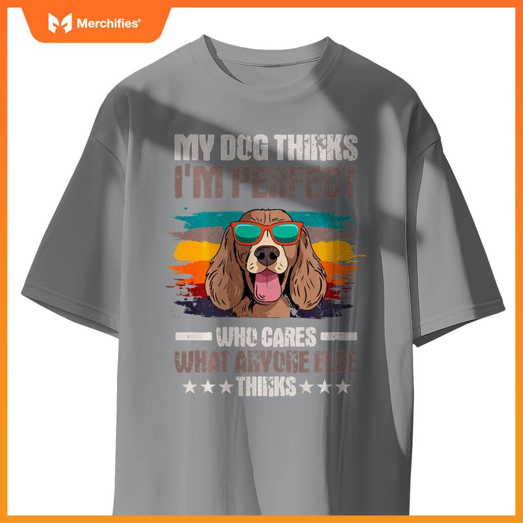 Sussex Spaniel Dog Lover Retro Vintage Fur Parent Breeder T-Shirt