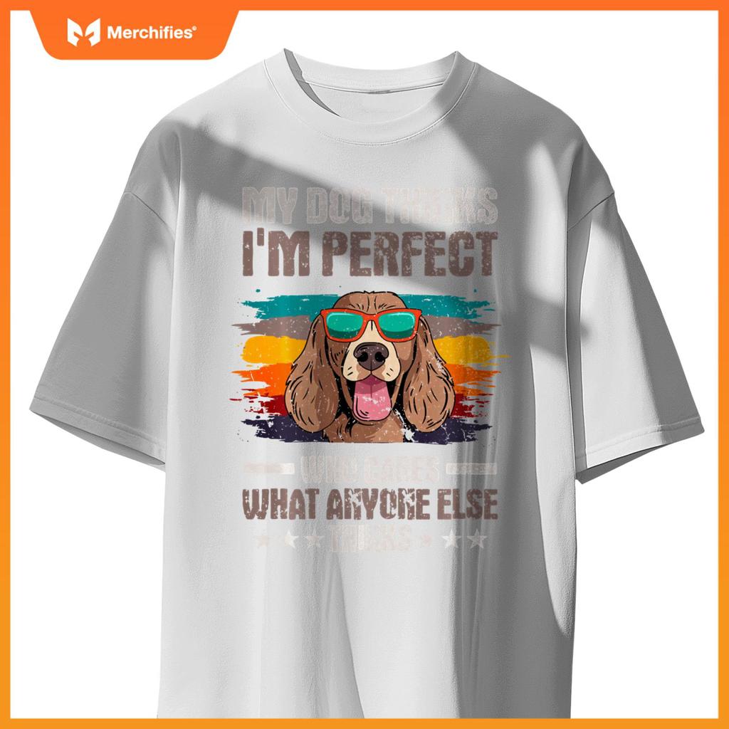 Sussex Spaniel Dog Lover Retro Vintage Fur Parent Breeder T-Shirt