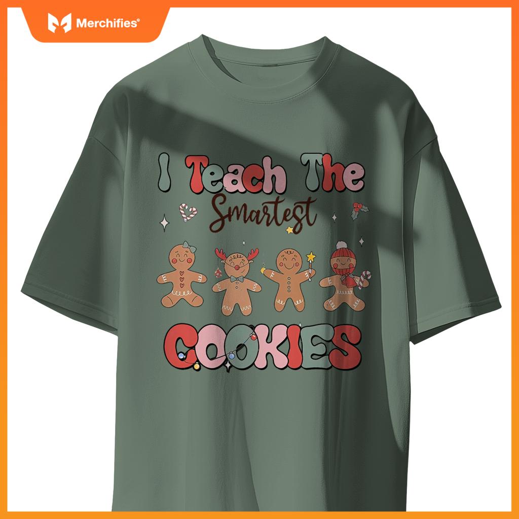 Teacher Christmas, I Teach Smartest Cookie Christmas