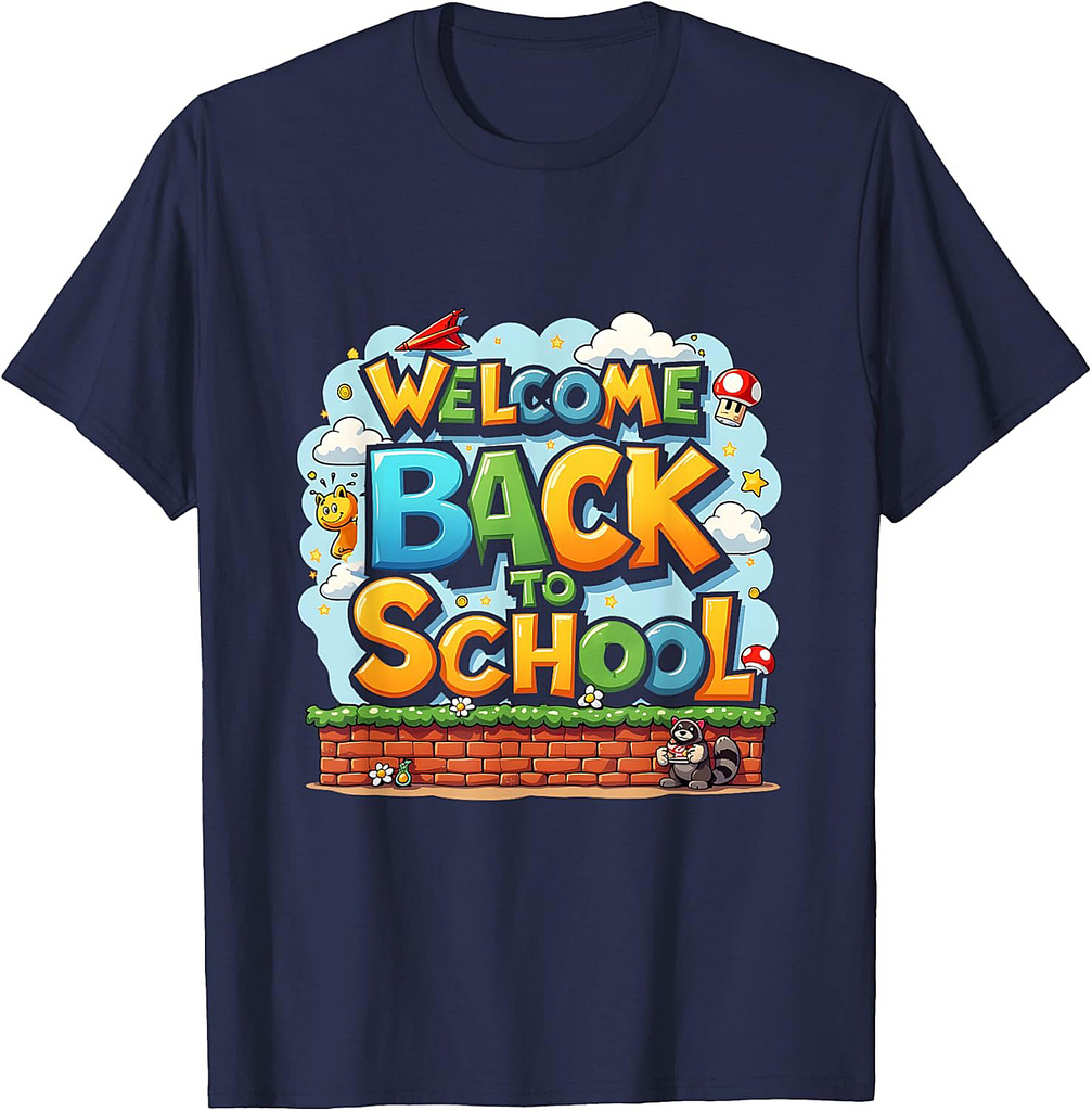 Teacher Students Funny Welcome Back To School T-Shirt