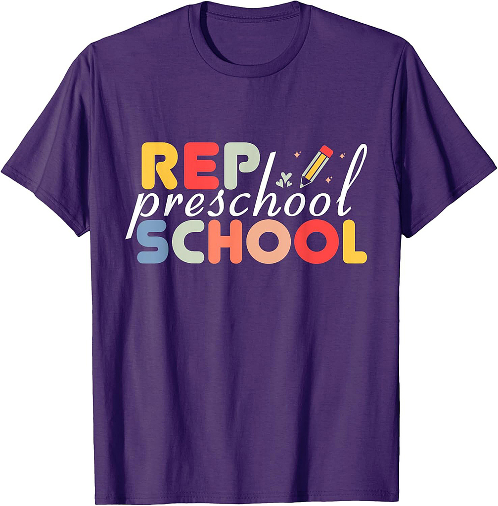 Teacher for First Day of School Back to School Preschool T-Shirt