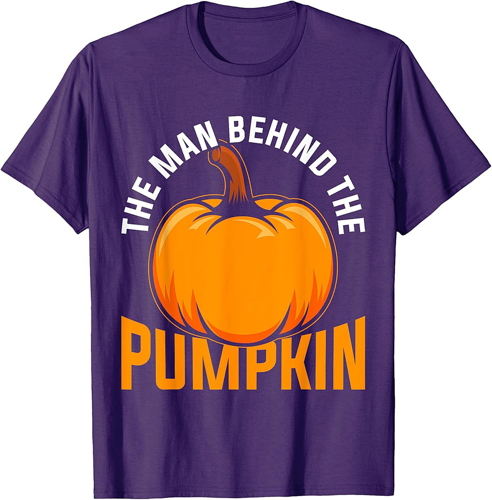 The Man Behind The Pumpkin Halloween T-Shirt