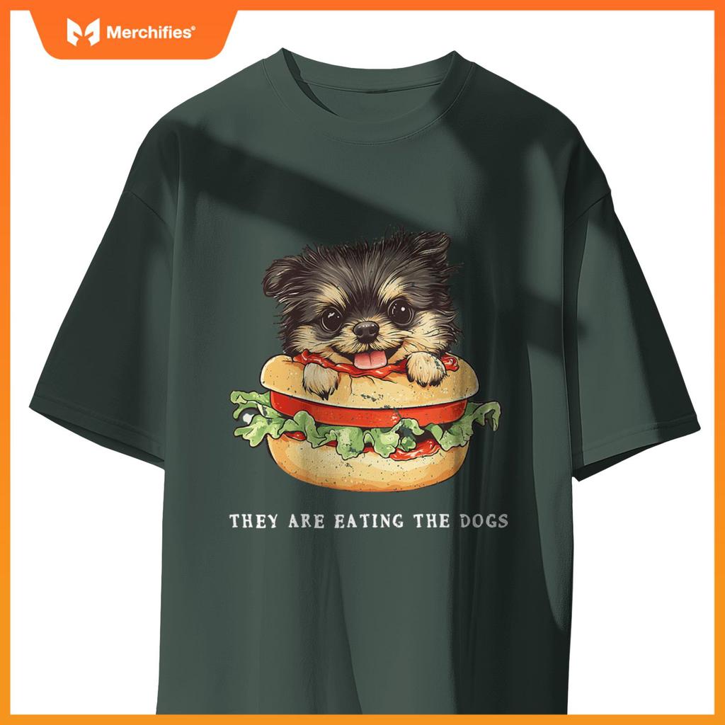 They Are Eating The Dogs Funny T-Shirt