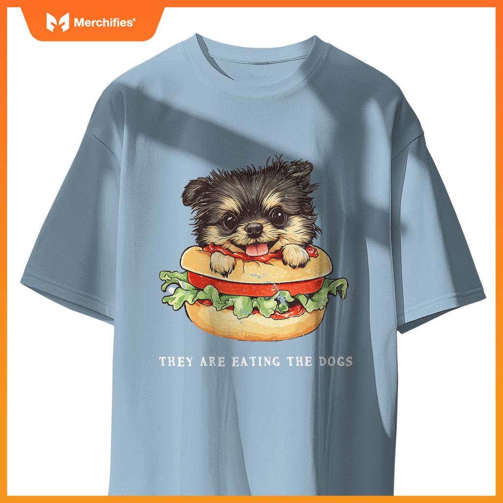 They Are Eating The Dogs Funny T-Shirt