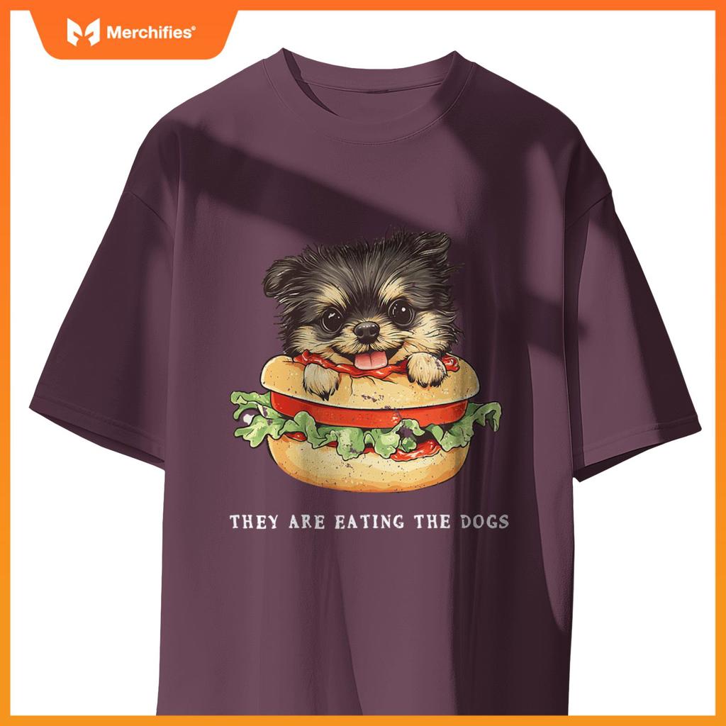 They Are Eating The Dogs Funny T-Shirt