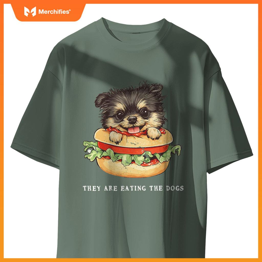 They Are Eating The Dogs Funny T-Shirt