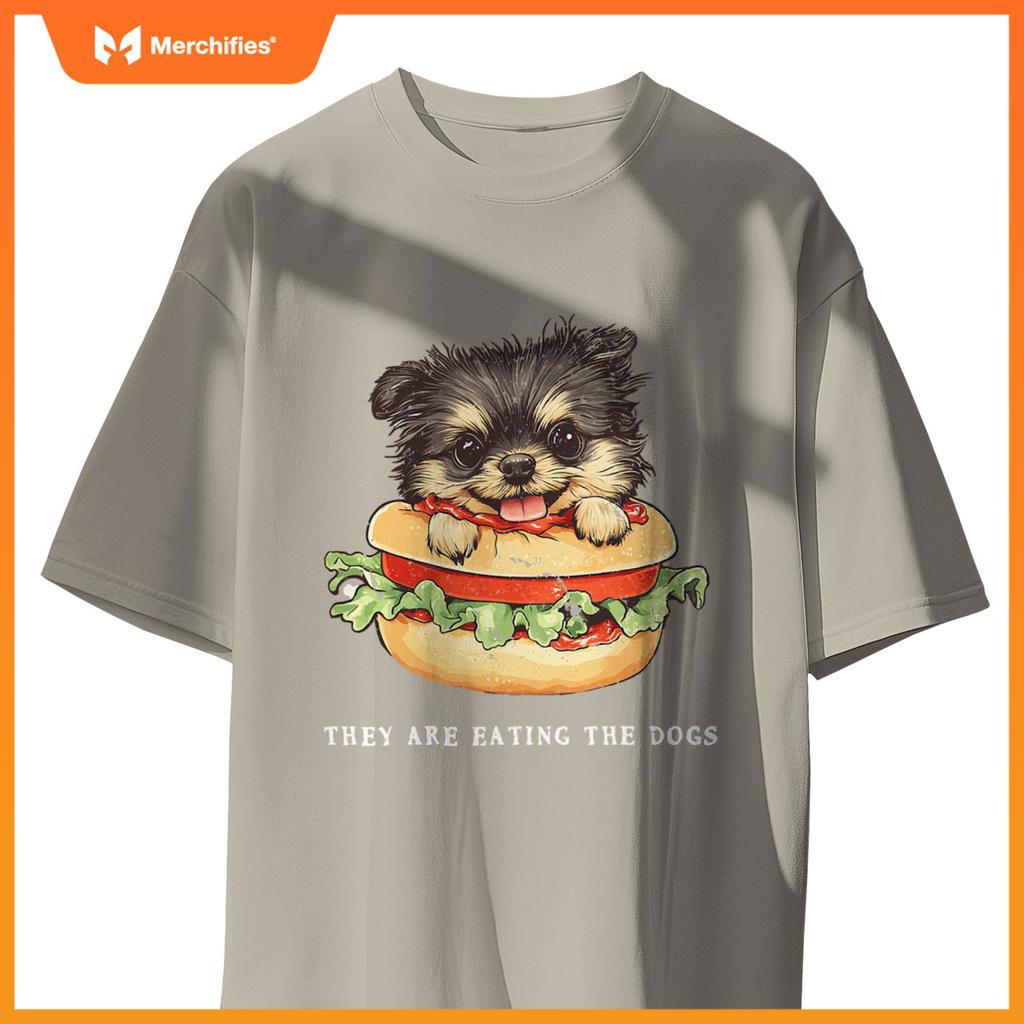 They Are Eating The Dogs Funny T-Shirt