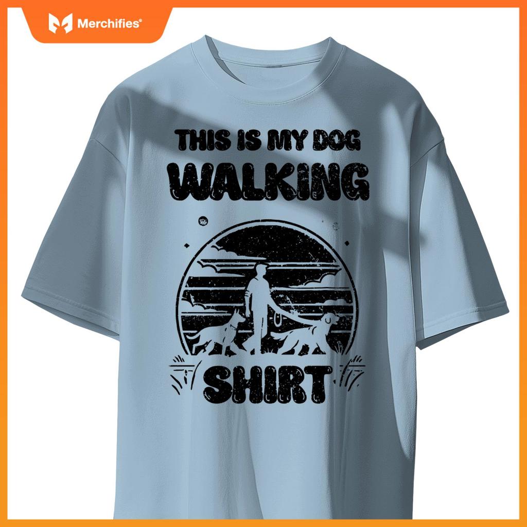 This Is My Dog Walking Dogs Pet Walker T-Shirt