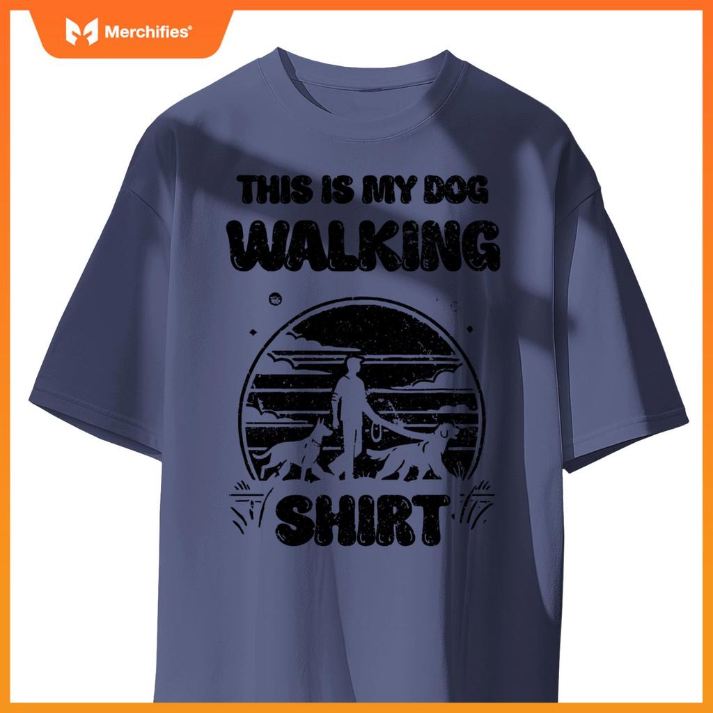 This Is My Dog Walking Dogs Pet Walker T-Shirt