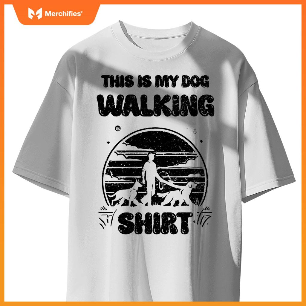 This Is My Dog Walking Dogs Pet Walker T-Shirt