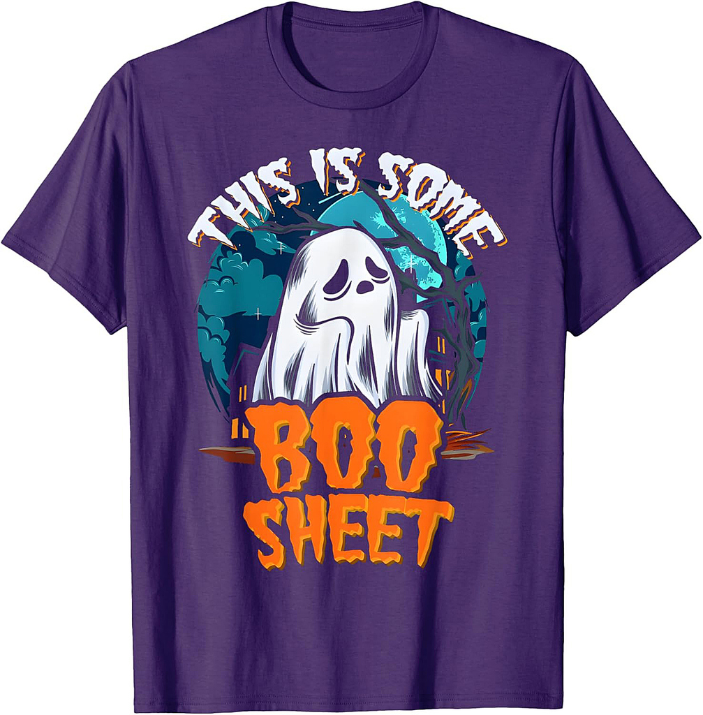 This Is Some Boo-Sheet Halloween Ghost Costume Men Women T-Shirt