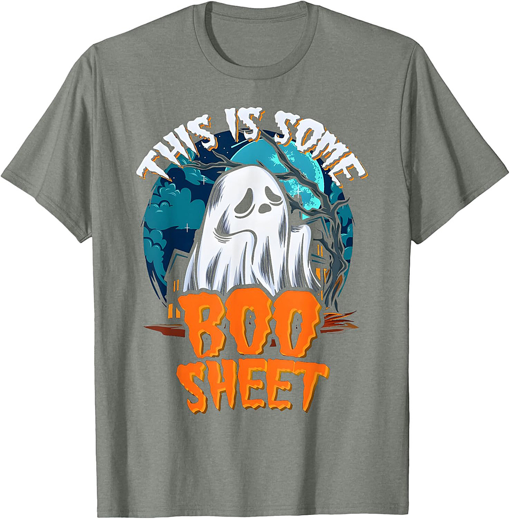 This Is Some Boo-Sheet Halloween Ghost Costume Men Women T-Shirt